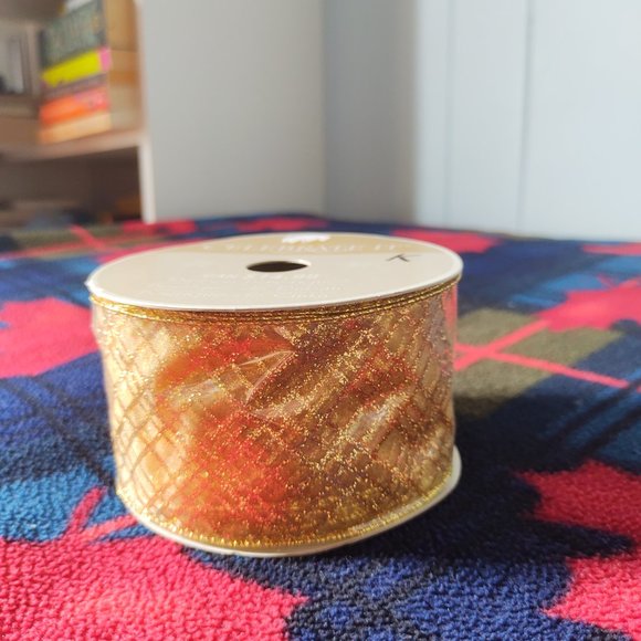 Celebrate It Other - 🌸 3 for $20 🌸 Gold Holiday Ribbon